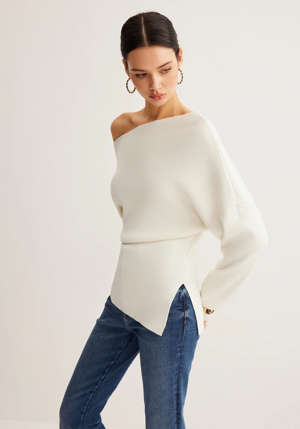 Asymmetrical Knit Top